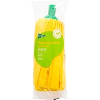 Fregona amarilla suave y absorbente paquete 1 unidad -