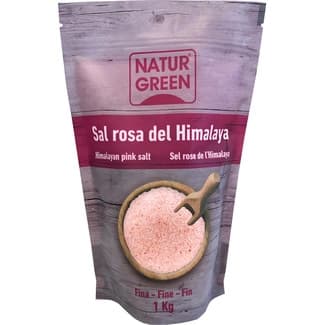 Sal rosa del Himalaya fina envase 1 kg -