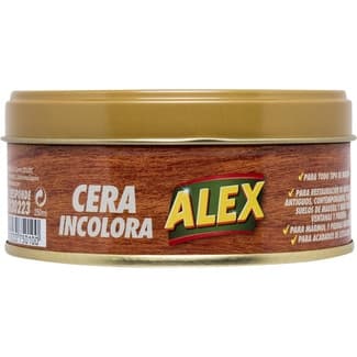 Cera en pasta de muebles incolora lata 250 g -