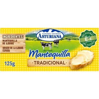 Mantequilla tradicional pastilla 125 g -