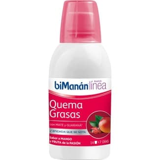 Línea Quemagrasas sabor mango y fruta de la pasión botella 300 g -