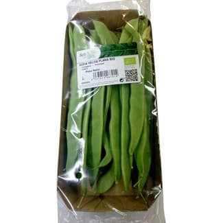 Judía verde helda plana ecológica bandeja 500 g -