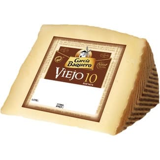 Queso viejo mezcla madurado elaborado con leche pasteurizada cuña 380 g -