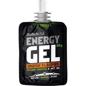 Energy gel sabor naranja bolsa 60 g -