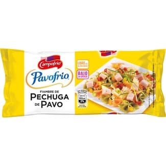 Pavofrío pechuga de pavo mini bajo en grasa sin gluten sin lactosa pieza 340 g -