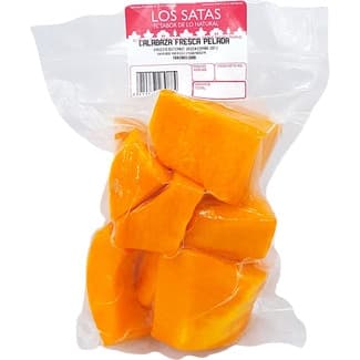 Calabaza pelada troceada envasada al vacío bolsa 400 g -