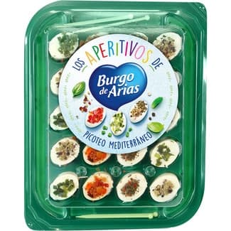 Los Aperitivos surtido de quesos suaves y cremosos con hierbas provenzales para picoteo envase 100 g -