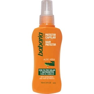 Protector solar capilar Aloe Vera con filtro solar y nutrientes para el cabello spray 100 ml -