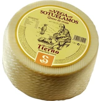 Queso tierno de oveja elaborado con leche pasteurizada peso aproximado pieza 3,3 kg -
