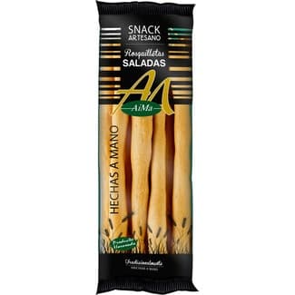 Rosquilletas naturales saladas hechas a mano bolsa 65 g -