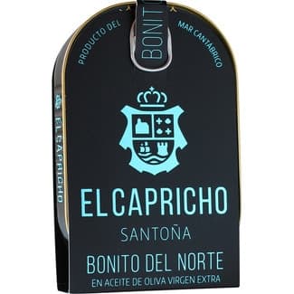 Santoña bonito del norte en aceite de oliva virgen extra lata 155 g neto escurrido -