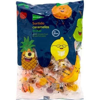 Caramelos duros surtidos frutales sin gluten bolsa 500 g -