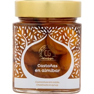 Castañas en almibar tarro 240 g -