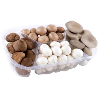 Setas mini selección bandeja 300 g -