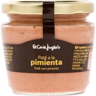 Paté de hígado de cerdo a la pimienta sin gluten frasco 160 g -