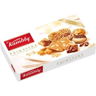 Primavera galletas de mantequilla surtidas estuche 175 g -