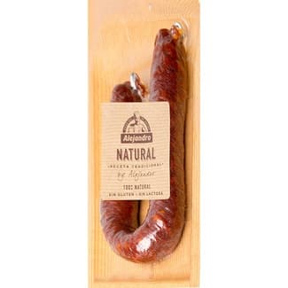 Chorizo de sarta clásico 100% natural sin gluten sin lactosa pieza 200 g -