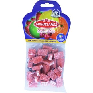 Caramelos de goma con forma de ladrillo bolsa 150 g -