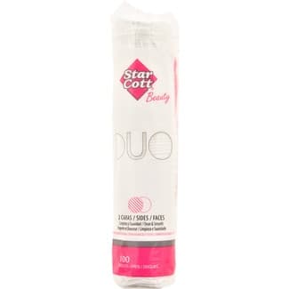 Duo discos desmaquilladores 2 caras bolsa 100 unidades -