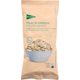 Pipas de calabaza tostadas aguasal Sin Gluten bolsa 150 g -