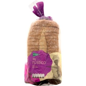 Pan rústico con corteza bolsa 550 g -