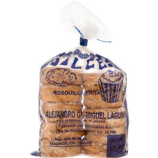 Rosquillas fritas con azúcar bolsa 420 g -