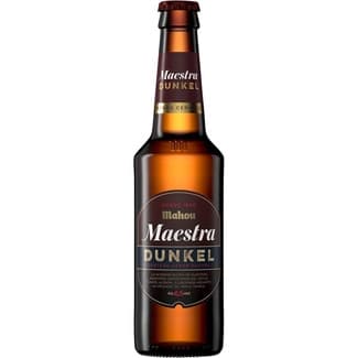 Dunkel cerveza lager oscura botella 33 cl -