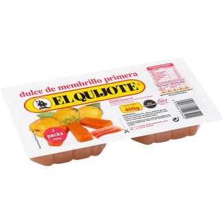 Dulce de membrillo primera sin gluten pack 2 estuche 200 g -