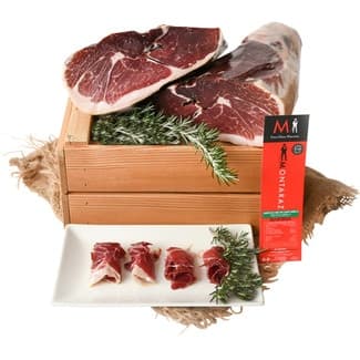 Jamón deshuesado de cebo de campo ibérico 50% raza ibérica -