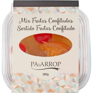 Mix de frutas confitadas tarrina 300 g -