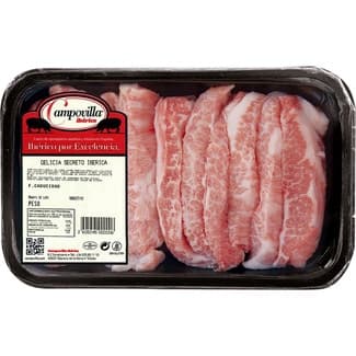 Delicias frescas de secreto ibérico bandeja 300 g -