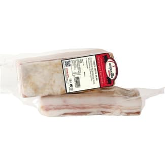 Panceta salada de cerdo ibérico en un trozo envasada al vacío envase 300 g -