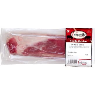 Solomillo de cerdo ibérico envasado al vacío peso aproximado envase 340 g -