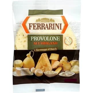 Queso italiano provolone de vaca con orégano pieza 180 g -
