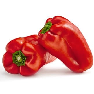 Pimiento rojo gordo al peso (peso aproximado de la unidad 300 g)