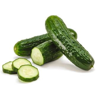 Pepino corto al peso (peso aproximado de la unidad 250 g)