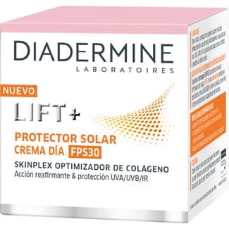 Lift + crema de día con protección solar FPS-30 acción reafirmante protección UVA/UVB/IR tarro 50 ml -
