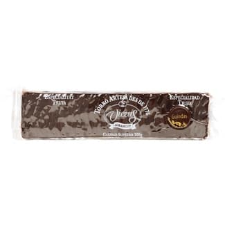 Turrón de trufa con guindas estuche 300 g -