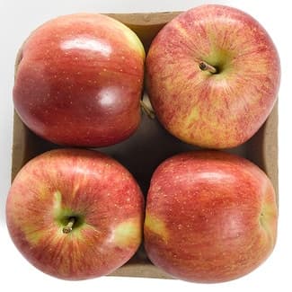 Manzana fuji 4 piezas peso aproximado bandeja 900 g -