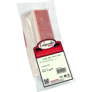 Tocino fresco de cerdo ibérico envasado al vacío envase 300 g -