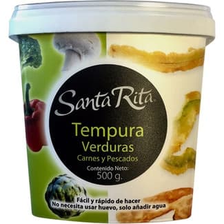 Tempura verduras carnes y pescados envase 500 g -