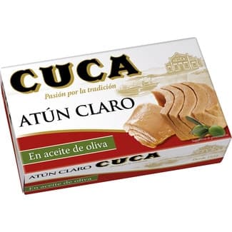 Atún claro en aceite de oliva lata 82 g neto escurrido -