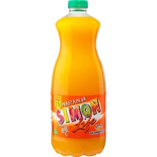 Bebida de zumo de naranja sin gas botella 1,5 l -