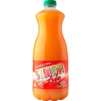 Bebida de zumo de mandarina sin gas botella 1,5 l -