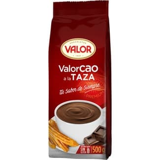 Chocolate a la taza sin gluten paquete 500 g -