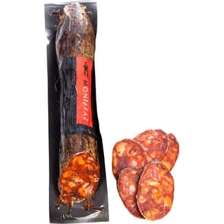 Chorizo ibérico peso aproximado pieza 750 g -