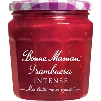 Intense mermelada de frambuesa frasco 335 g -