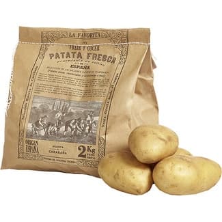 Patata fresca procecente de cultivo de España bolsa 2 kg -