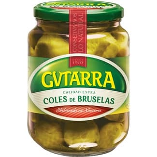 Coles de Bruselas frasco 400 g neto escurrido -