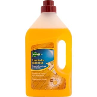 Limpiador jabonoso especial maderas y parquets botella 1 l -